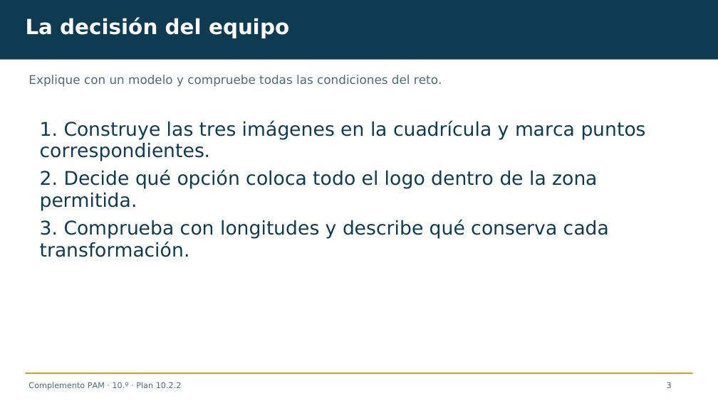 Diapositiva 3 del complemento: Movamos el logo sin cambiar su forma